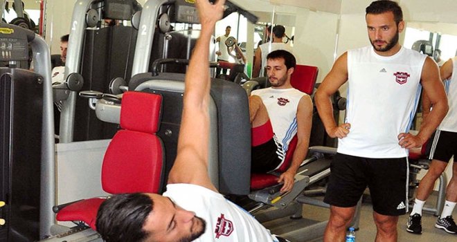 GAZİANTEPSPOR KONDİSYON ÇALIŞTI