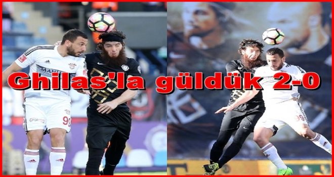 Gaziantepspor silkindi ve kendine geldi 0-2