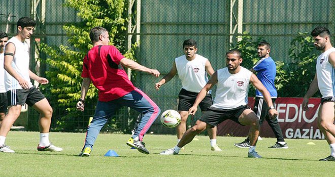 Gaziantepspor'da antrenmana hızlı başladı
