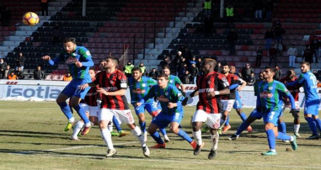 Gaziantepspor'da çöküş sürüyor 1-2