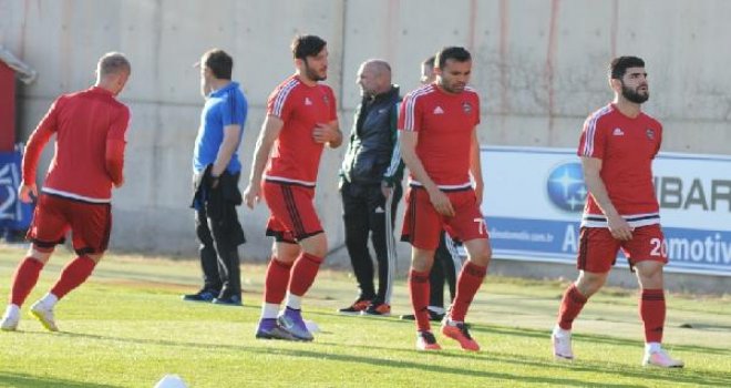 Gaziantepspor'da Gençlerbirliği hazırlıkları sürüyor