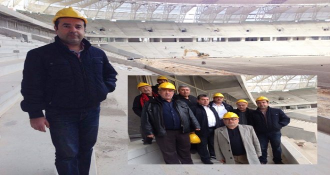 GAZİANTEPSPOR’LU TARAFTARLAR ARENA’YA HAYRAN KALDI