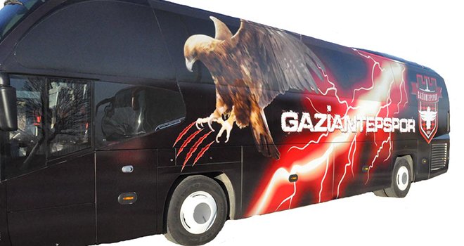 Gaziantepspor'un takım otobüsüne haciz şoku!..