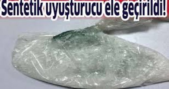 Gaziantep'te 1 kilogram sentetik uyuşturucu ele geçirildi