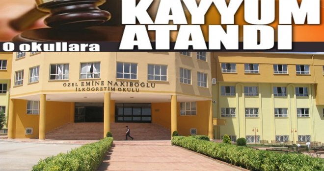 Gaziantep'te 12 okulun yönetime kayyum atandı