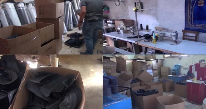 Gaziantep'te 13 milyon liralık sahte ayakkabı operasyonu