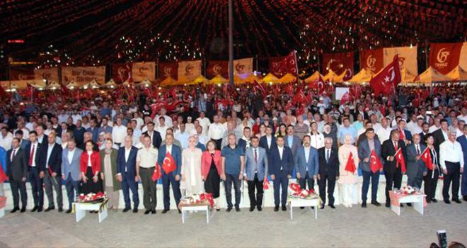 Gaziantep'te 15 Temmuz coşkuyla kutlandı