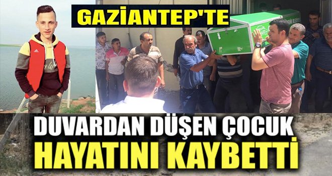 Gaziantep'te 17 yaşındaki Kenan'ın feci ölümü: Yasa boğdu
