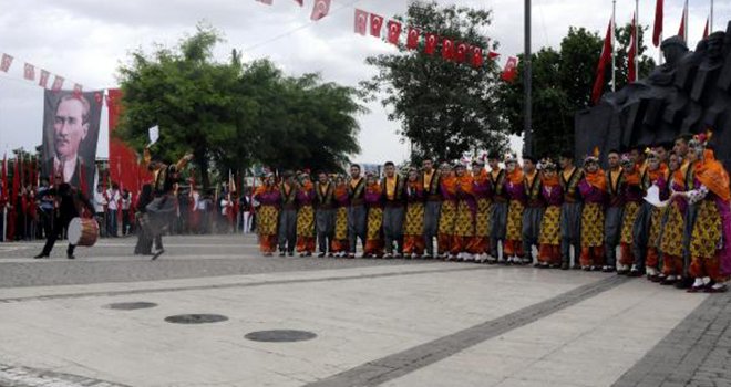Gaziantep'te 19 Mayıs coşkusu