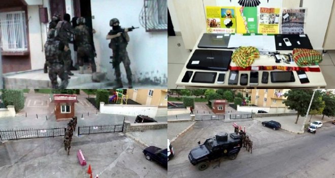 Gaziantep'te 200 polisle PKK operasyonu: 11 gözaltı