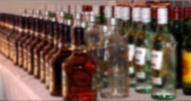 Gaziantep'te 200 şişe sahte içki ele geçirildi