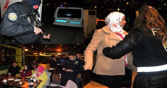 Gaziantep’te 250 polisle huzur operasyonu