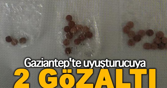 Gaziantep'te 29 uyuşturucu hap ele geçirildi