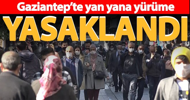 Gaziantep'te 4 metrekarede 1 kişi olacak!
