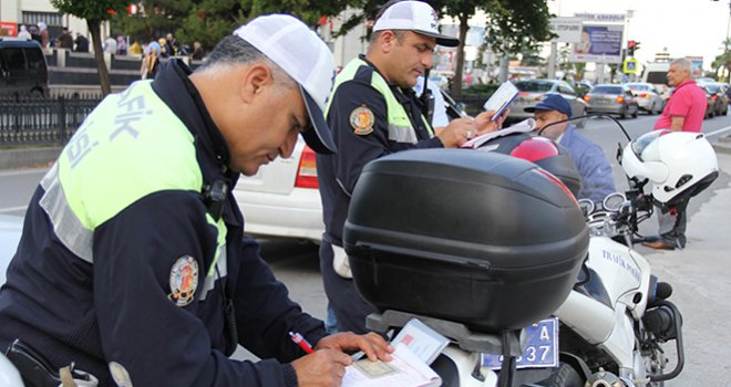 Gaziantep'te 5 Günde 104 Sürücüye Ceza Yazıldı