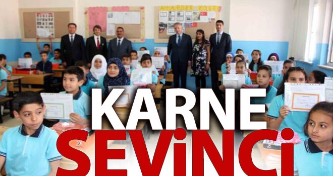Gaziantep’te 590 bin öğrenci karne aldı