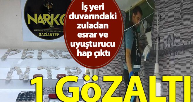 Gaziantep'te 6 bin uyuşturucu hap ele geçirildi