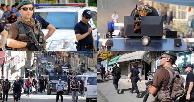 Gaziantep'te 6 bölgede huzur operasyonu