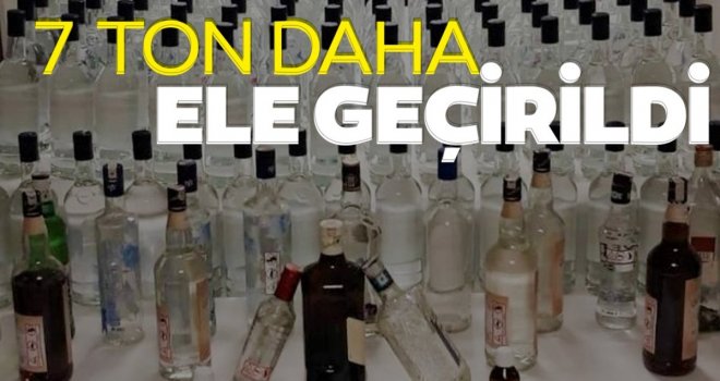 Gaziantep’te 7 ton etil alkol ele geçirildi