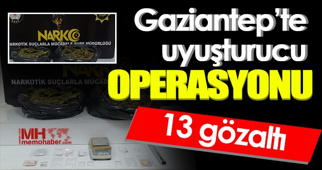 Gaziantep'te 9 kilo esrar ele geçirildi
