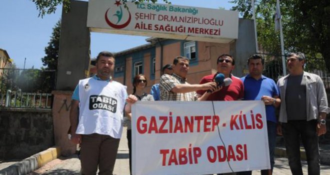 Gaziantep'te aile sağlık merkezini soydular...