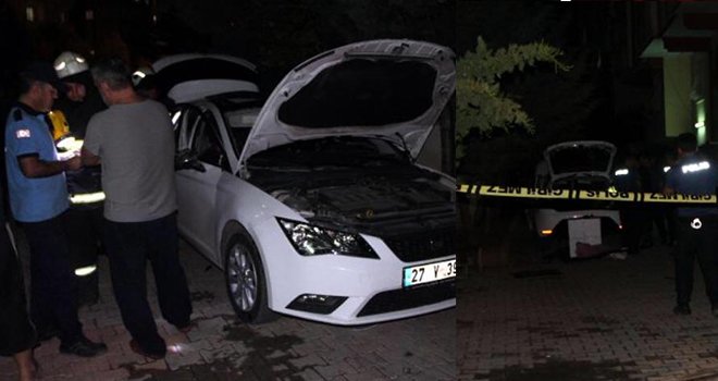 Gaziantep'te Araçta Patlama: 2 Yaralı 