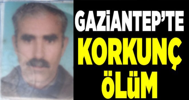 Gaziantep'te Asfalt işçisinin feci ölümü...