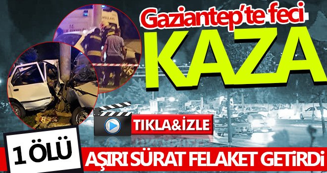İkiye ayrılan otomobilin şoförü araçtan sağ çıkmadı