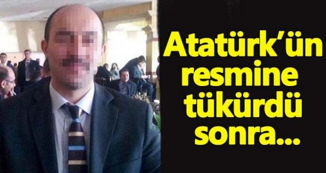 Gaziantep'te Atatürk'e hakaret eden öğretmen...