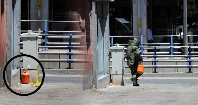 Gaziantep'te bomba paniği!.. Sokağa bırakılan tüp...