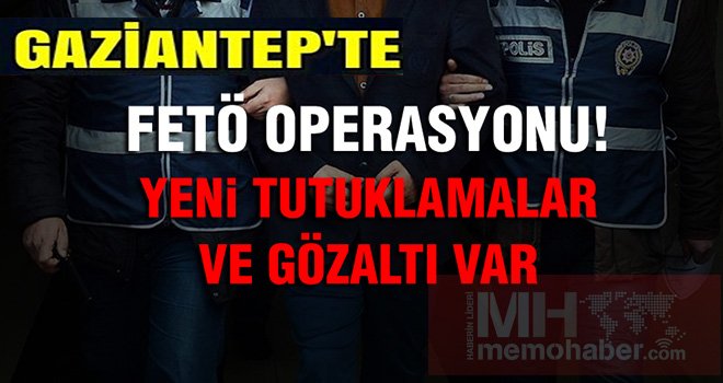 Gaziantep'te Büyük FETÖ kripto operasyonu! çok sayıda gözaltı var