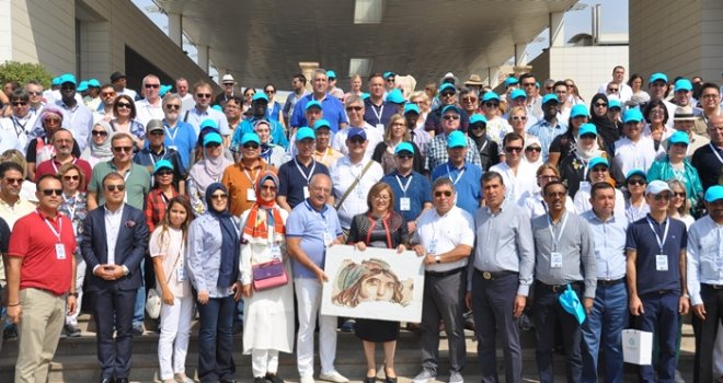 Gaziantep’te büyükelçi bereketi esnafın yüzü güldü