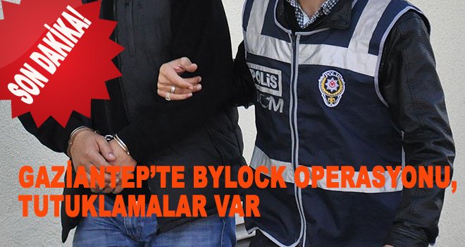 Gaziantep'te FETÖ operasyonuna 4 tutuklama