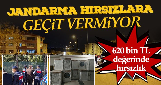 Gaziantep'te çamaşır makinası hırsızları yakalandı