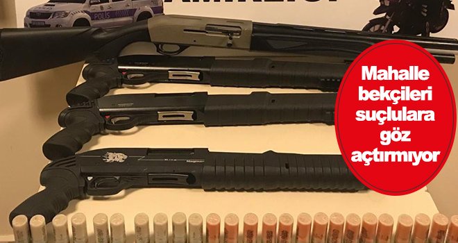 Gaziantep'te çarşı ve mahalle bekçilerinden suç üstü operasyon!