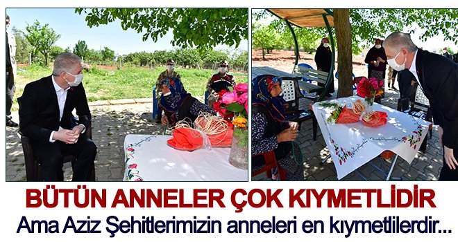 Gaziantep’te 'Cennet Anneleri' unutulmadı