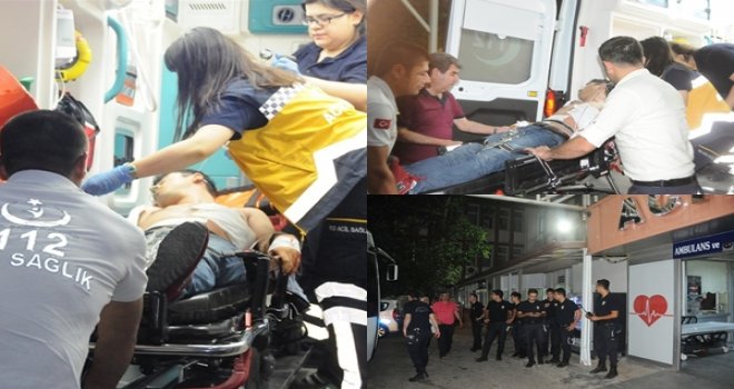 Gaziantep'te çevik kuvvet polisi kalbinden bıçaklandı