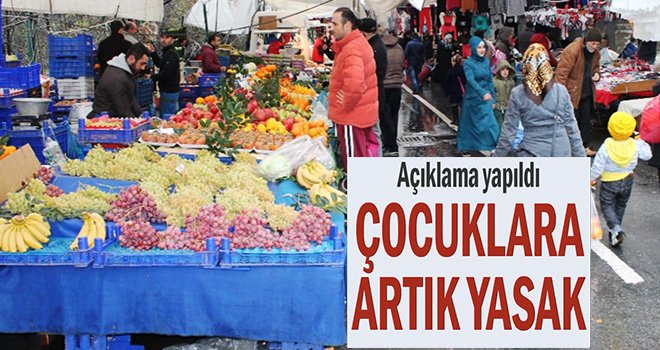 Gaziantep'te çocuklar için Korona yasağı
