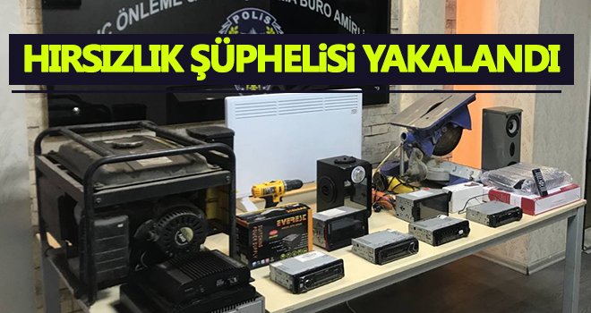 Gaziantep'te çok sayıda çalıntı malzeme ele geçirildi