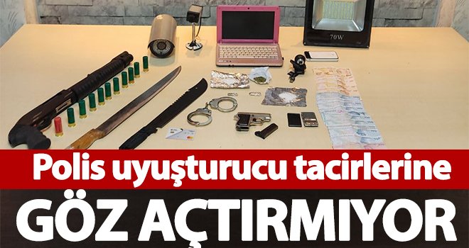 Gaziantep'te çok sayıda uyuşturucu madde ele geçirildi