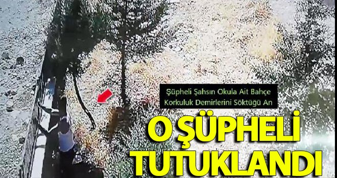 Gaziantep'te demir korkulukları çalan hırsız tutuklandı