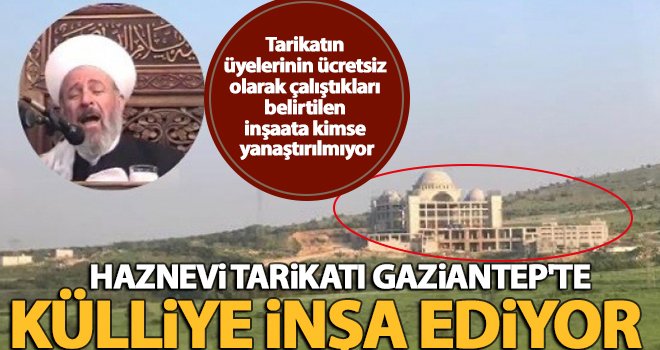 Gaziantep'te devasa büyüklüğünde külliye inşa ediliyor