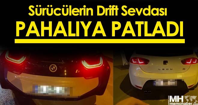 Gaziantep'te drift atan ve gürültü yapan 33 araca ceza