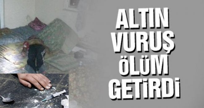 Gaziantep’te Eroin Bağımlısı Şahıs Altın Vuruş Yaptı