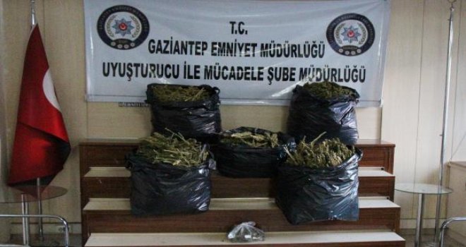 Gaziantep'te eş zamanlı uyuşturucu operasyonu