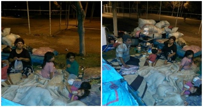 Gaziantep'te evden atılan Suriyeli ailenin dramı