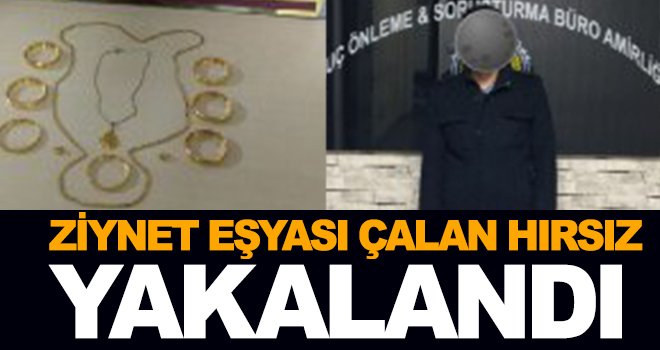 Gaziantep'te evden hırsızlık olayına gözaltı