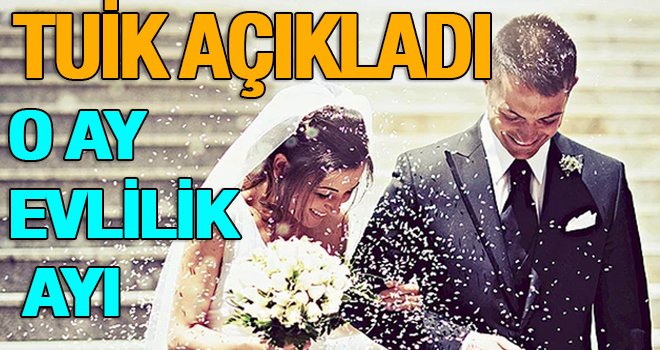 Gaziantep'te evlilik için hangi ay tercih ediliyor?
