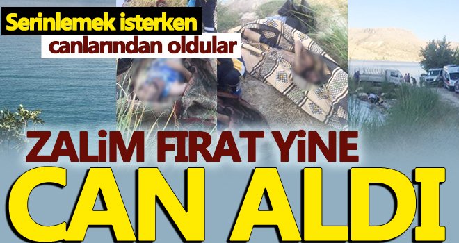 Gaziantep’te facia! Fırat nehrine giren 2 genç boğuldu 