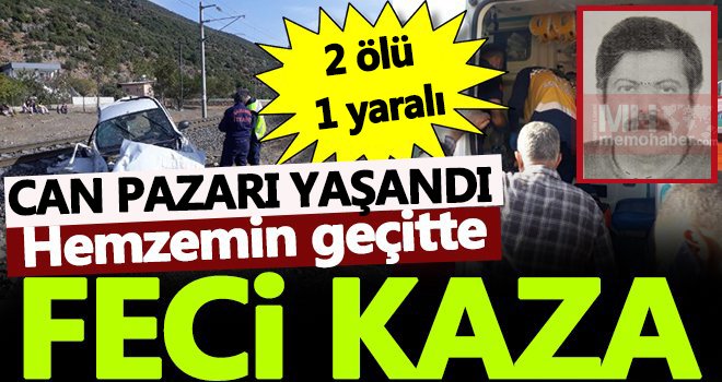 Gaziantep'te feci kaza! 2 ölü 1 yaralı 